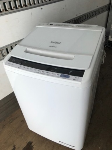 福岡市内配送設置無料　2018年式　HITACHI 全自動電気洗濯機 9kg  BW-V90CE6
