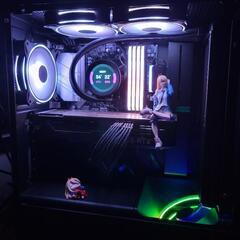 ゲーミングPC RTX3080 240Hzモニター フルセットの画像