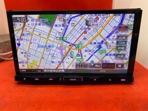KENWOOD 上級ナビMDV-X500 フルセグ　新品バックカメラ付フルセット　ち1