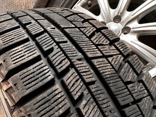205/55r16 スタッドレスタイヤ ウェッズホイール付 5H PCD100 6.5j