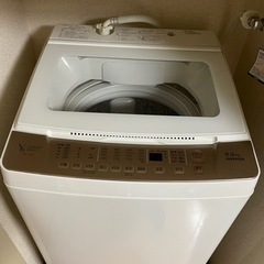 【お値引き中です！】【美品】ヤマダセレクト洗濯機8L 2020年製の画像