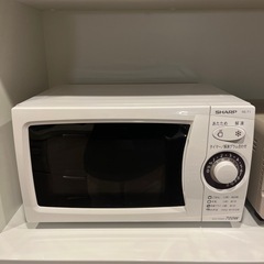 受け渡し決定SHARP 電子レンジ　問題なく使用可能　700W ...