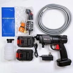★新品未使用 高圧洗浄機 コードレス コンパクト 軽量 パワフル...