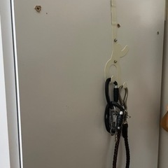クローゼット　棚おきをハンガー付けてリメイクしてます。の画像