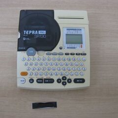 KING JIM キングジム TEPRA PRO テプラプロ SR130 ラベルライターの画像