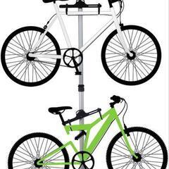 自転車つっぱりスタンド 2台収納