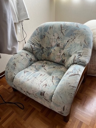 一人掛けソファ２脚セット