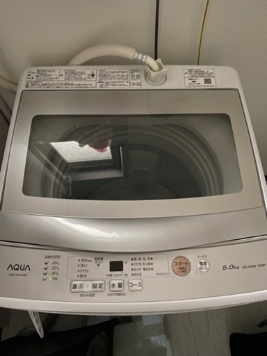 【決まりました】洗濯機　2021年製　アクア　5kg