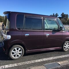 検２年付き・タントカスタムＸ・ナビ・ETC・バックカメ・１１６，０００Ｋｍ・Ｈ１９の画像
