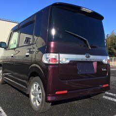 検２年付き・タントカスタムＸ・ナビ・ETC・バックカメ・１１６，０００Ｋｍ・Ｈ１９の画像