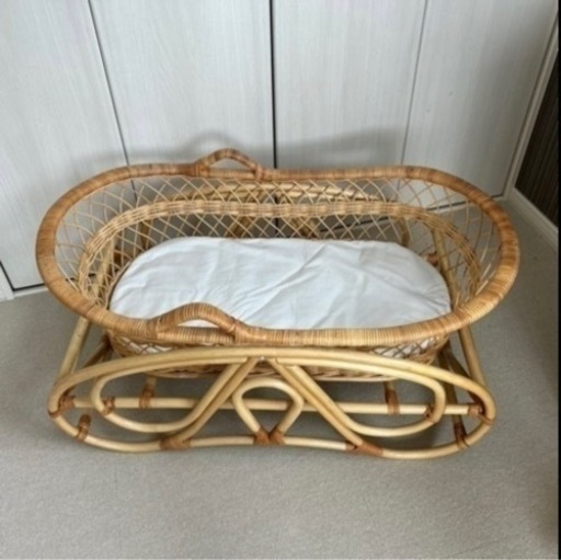 【取引者決定！】ゆりかご、籐/ラタン