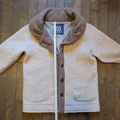キューブシュガー CUBESUGAR レディース 圧縮ウール 厚手 ジャケット Mサイズの画像