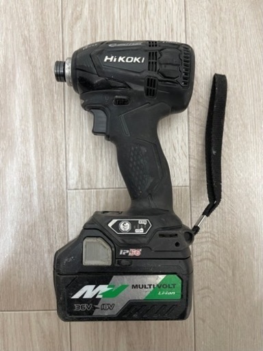 Hikokiハイコーキ　18vインパクトドライバー　マルチボルトバッテリー付属