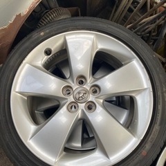 バリ山　215/45R17付きホイール