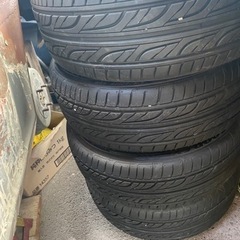 バリ山　215/45R17付きホイールの画像