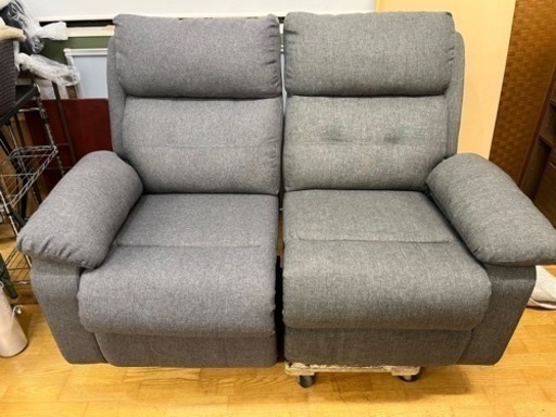 N552★ニトリ★手動式リクライニングソファ★リクライニングソファ★幅1420ｍｍ