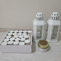 【美品】IKEA、3COINS等　キャンドルセット