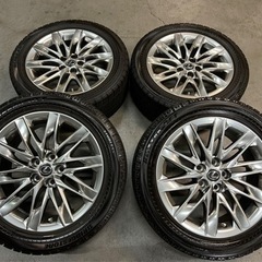 美品 レクサス LS500h 純正 19インチ スタッドレス ブリザック RFT