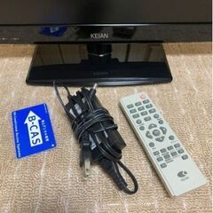 LEDバックライト22v型フルハイビジョン液晶テレビ　KEIAN（恵安）KTV215L（地デジ専用）の画像