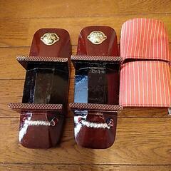 【土曜夜市に！】下駄(雨よけカバー付き）新品の画像