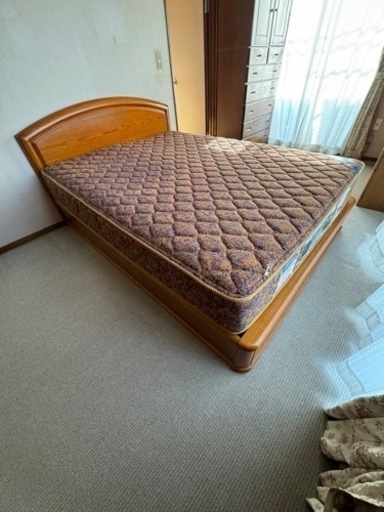 ピッタリ最終値引高級ダブルベット特別出品です WINTER&SUMMERマット 1500×1950サイズ(超超美品！)
