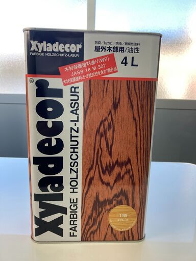キシラデコール　Xyladecor 　4L　屋外木部用/油性　115スプルース