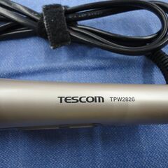 テスコム マイナスイオン 2WAYスチームヘアーアイロン 26mm スチーム対応 ゴールド TPW2826 西岡店の画像