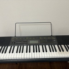 【現地受け取りのみ】CASIO CTK-2200 電子ピアノ キーボード スタンド付きの画像