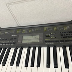 【現地受け取りのみ】CASIO CTK-2200 電子ピアノ キーボード スタンド付きの画像