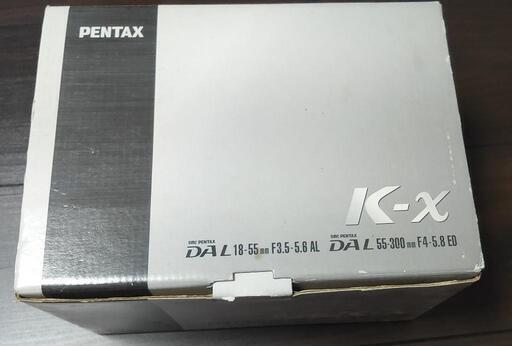 PENTAX k-x 黒 ダブルズームキット