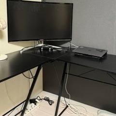 L字デスク