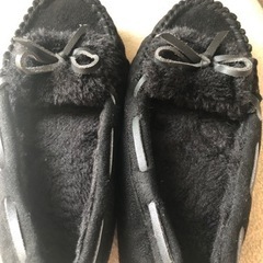 足元暖かスリッポン♡19.0cmの画像