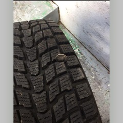 ホイール スタッドレス 4本　225/65R/17 手渡し可能.  の画像