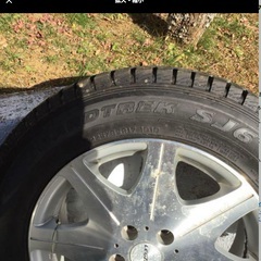 ホイール スタッドレス 4本　225/65R/17 手渡し可能.  の画像