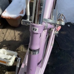 【取引中】22インチ　子ども用自転車　メゾピアノの画像