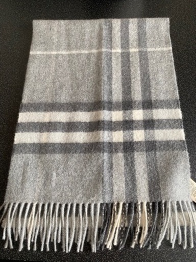 BURBERRY  バーバリー 100%カシミアマフラー