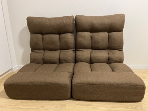 ニトリ つながるハイバックポケットコイル座椅子 ブラウン つながるハイバックポケットコイル座椅子(ロダトール GY) | ニトリ