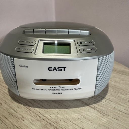 CD カセット　プレイヤー　新品未使用　箱付き