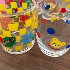 MIKI HOUSE コップ　花　くまの画像