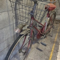 2月26日まで　【レトロ品】SEKINE 大人用　自転車の画像