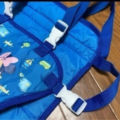 ベビーチェアベルト　ディズニー　ミッキー　ミニー　青　ブルーの画像