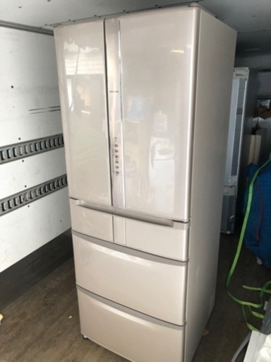 北九州市内配送無料　保証付き　2019年式　日立 505L 冷凍冷蔵庫 R-F51HG(T) HITACHI【冷蔵庫】