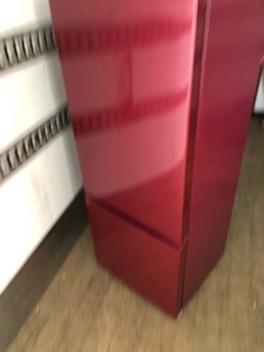 北九州市内配送無料　保証付き　AQR-18G-R 冷蔵庫 ルージュ [2ドア /右開きタイプ /184L]