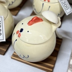 ニワトリの茶碗蒸し入れ
