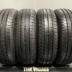 DUNLOP ENASAVE EC204 185/65R15 15インチ 夏タイヤ 4本 22～23年製 バリ溝 アクア ノート イスト デミオ フリード等　(TC033)クレジットカード QRコード決済可能