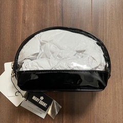 新品未使用　マリークワントクリアポーチ