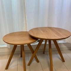 ニトリから購入した　ネストテーブル