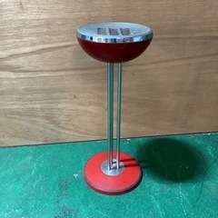 昭和レトロ　スチール製スタンディング灰皿