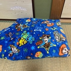 トイストーリーシングル布団カバー・冬用・フリース４枚