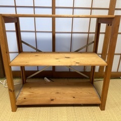 あげます、無印棚